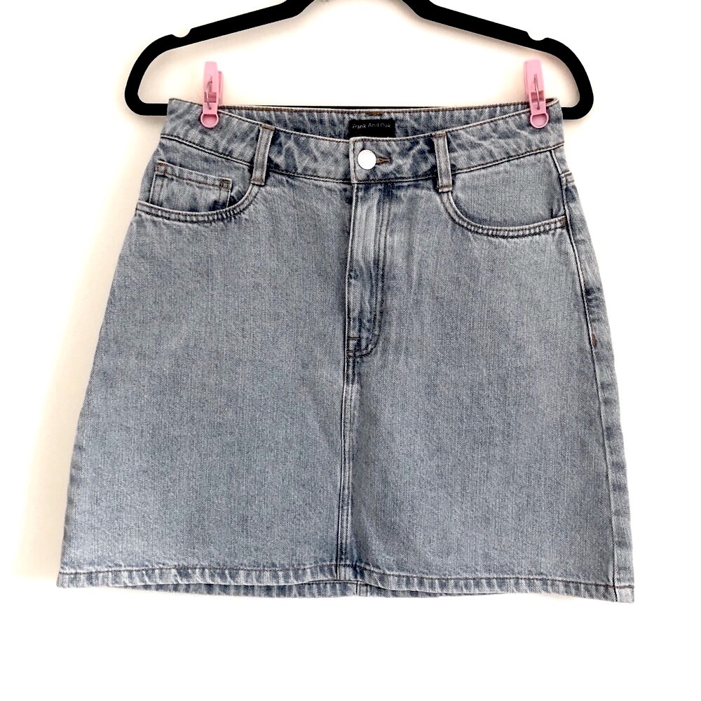 SOLD Frank & Oak Denim Skirt